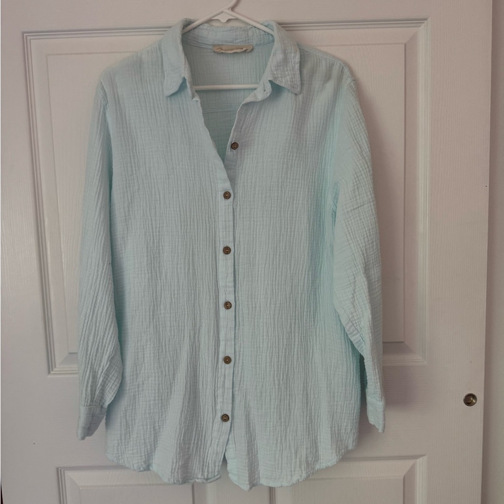 Ocean Drive Sky Blue Shirt